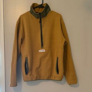 Autumn 1/4 zip fleece pullover size S